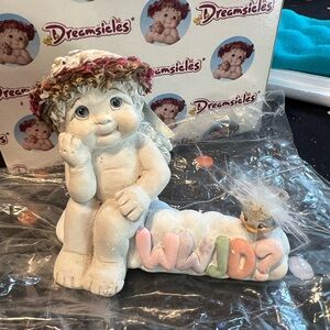 Dreamsicles Angel Figurine with Colorful Accents
